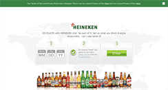Desktop Screenshot of heinekenusa.com